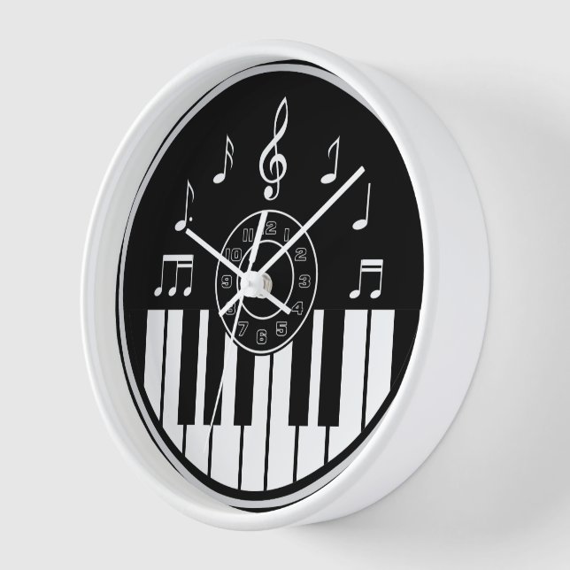 Reloj Música contemporánea temática (Ángulo)