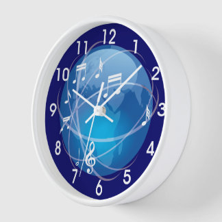 Reloj Música del mundo