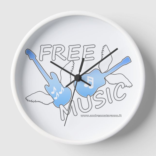 Reloj Música gratis (Anverso)