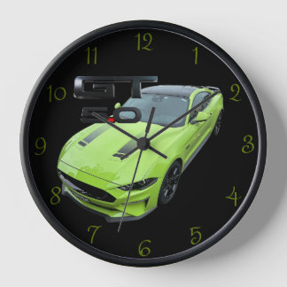 Reloj Mustang Lime Clock