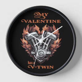 Reloj My Valentine has a V-Twin, Biker style