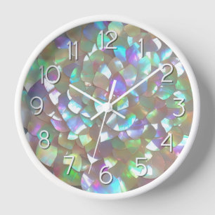 Reloj Nácar con Números Grandes Marcas Grandes