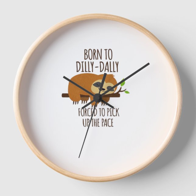 Reloj Nacido En Dilly Dally Fored Para Recoger El Ritmo (Anverso)