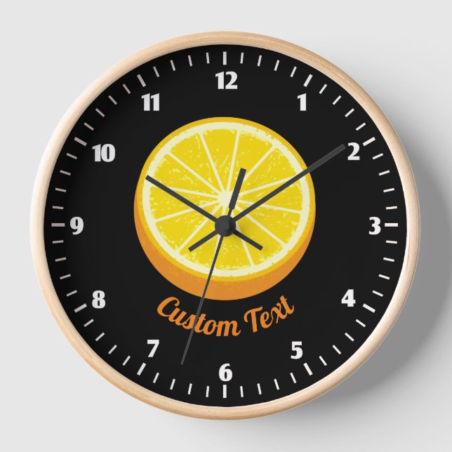 Reloj Naranja de la mitad (Anverso)