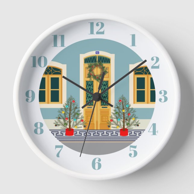 Reloj Navidades celebran la Casa Portuguesa (Anverso)