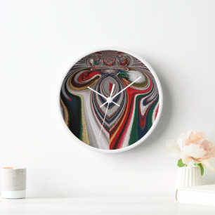 Reloj Navidades del Kaleidoscope: Decoración festiva del