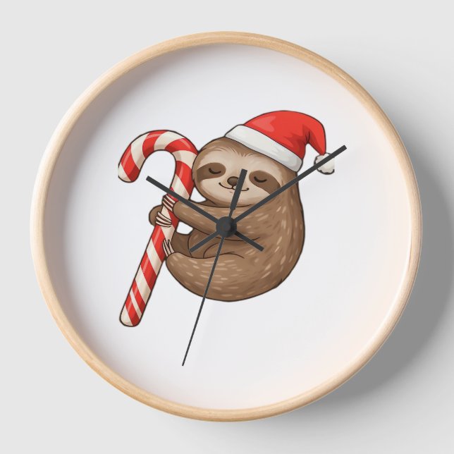 Reloj Navidades eslogan abrazando camiseta clásica de Ca (Anverso)