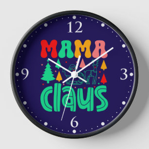 Reloj Navidades Mama Claus Design-60097