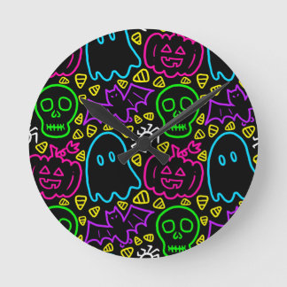 Reloj Neon Halloween