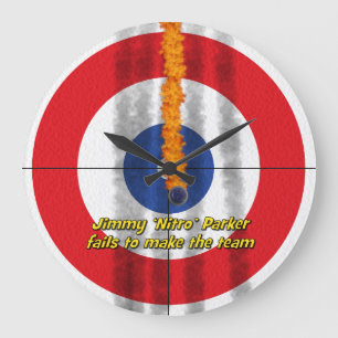 Reloj 'Nitro' Curler de Rocas Calientes - Rojo