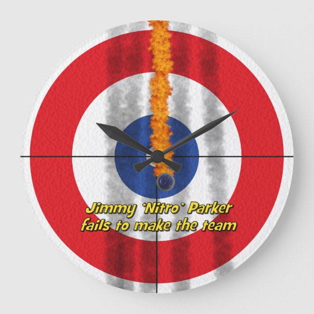 Reloj 'Nitro' Curler de Rocas Calientes - Rojo (Anverso)