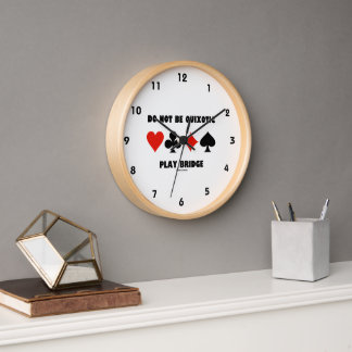 Reloj No seas Quijote Jugar Puente de cuatro juegos de c