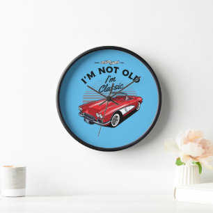 Reloj ¡No soy viejo, soy clásico! Corvette 1961