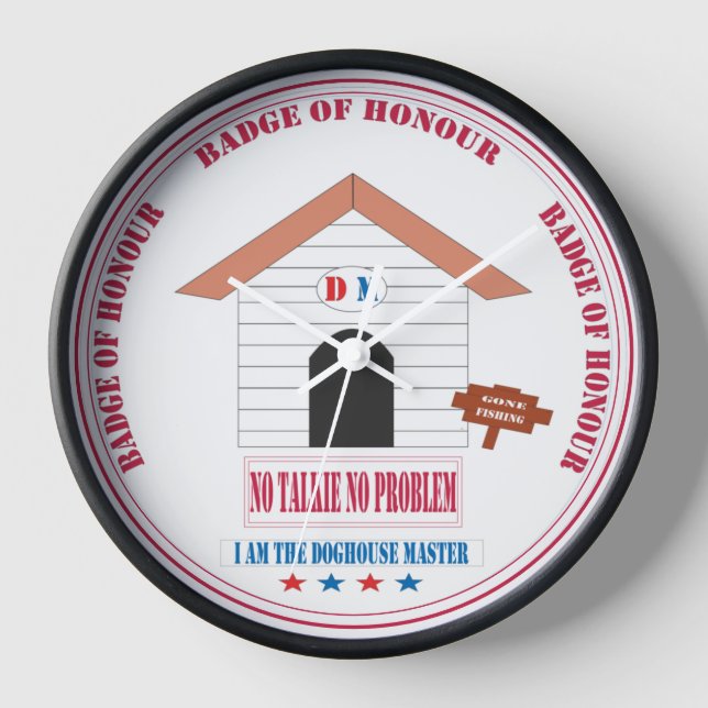 Reloj No Talkie, No Hay Problema Con El Diseño Del Maest (Anverso)