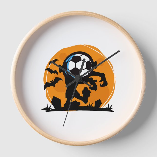 Reloj Noche de Fútbol de Halloween (Anverso)