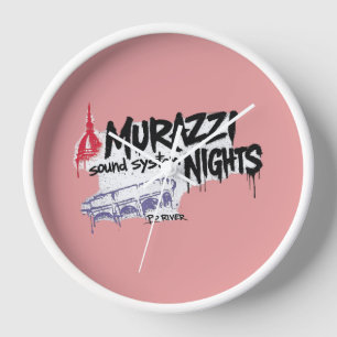 Reloj Noches de Murazzi Sound System - Grafiti Urbano