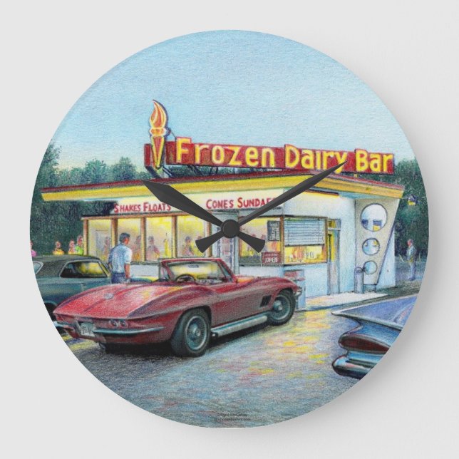 Reloj "Noches de Verano" de Paul McGehee (Anverso)