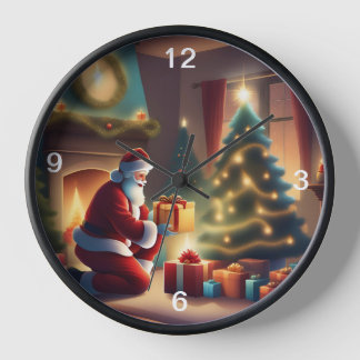 Reloj nocturno de navidades