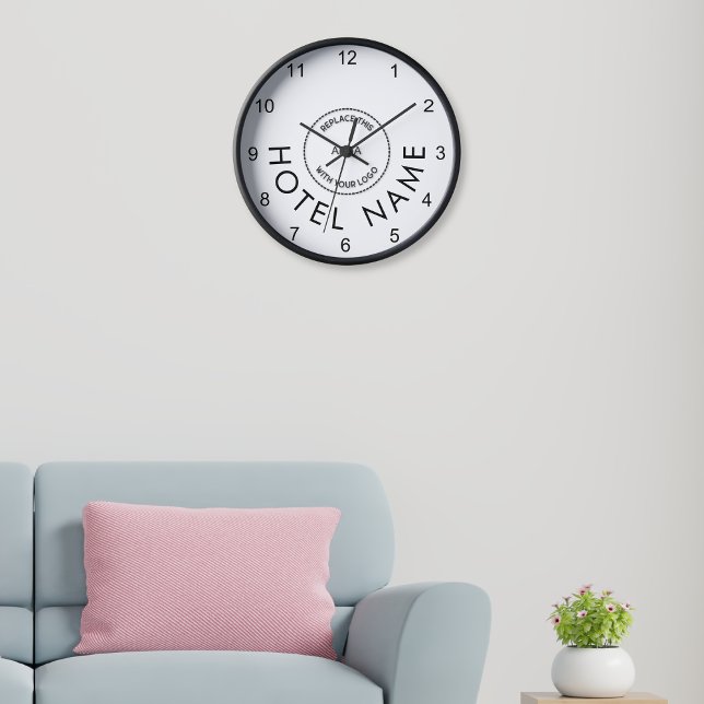 Reloj Nombre simple Personalizado logotipo de cualquier  (Subido por el creador)