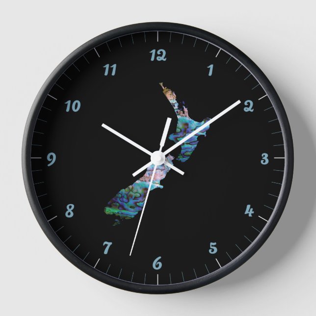 RELOJ NUEVA ZELANDIA PAUA (Anverso)