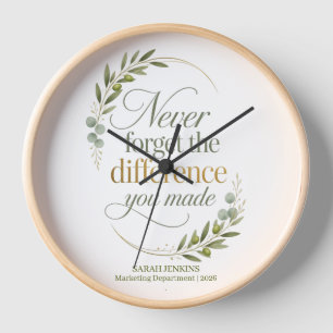Reloj Nunca Olvides La Diferencia Que Marcaste Jubilació