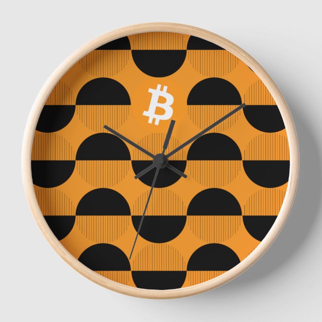 Reloj Observaciones del Diseñador de bitcoin (Anverso)