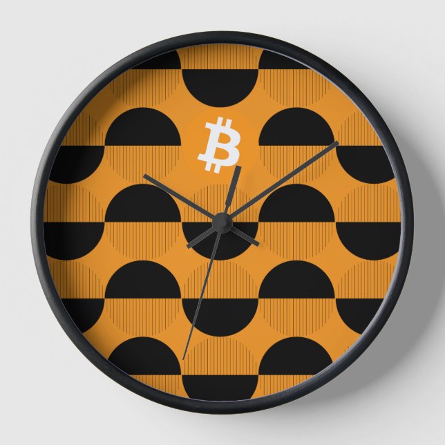 Reloj Observaciones del Diseñador de bitcoin (Anverso)