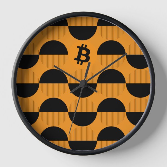 Reloj Observaciones del Diseñador de bitcoin (Anverso)