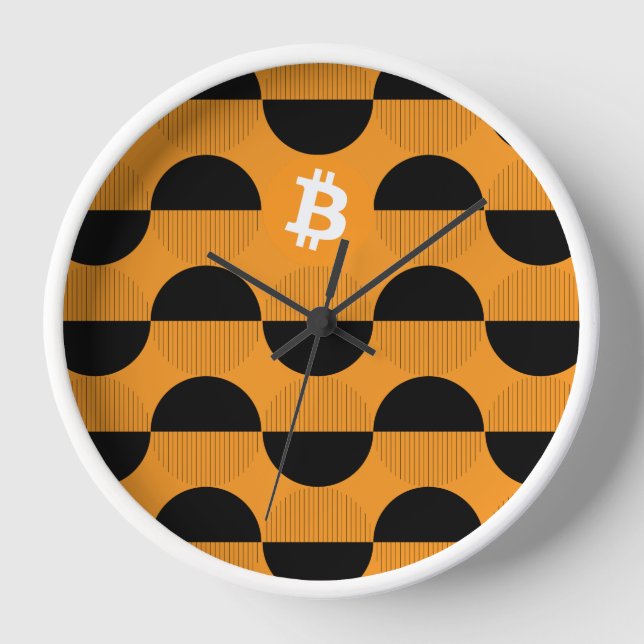 Reloj Observaciones del Diseñador de bitcoin (Anverso)