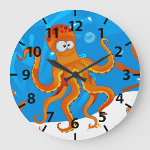 Reloj oceánico de pulpo