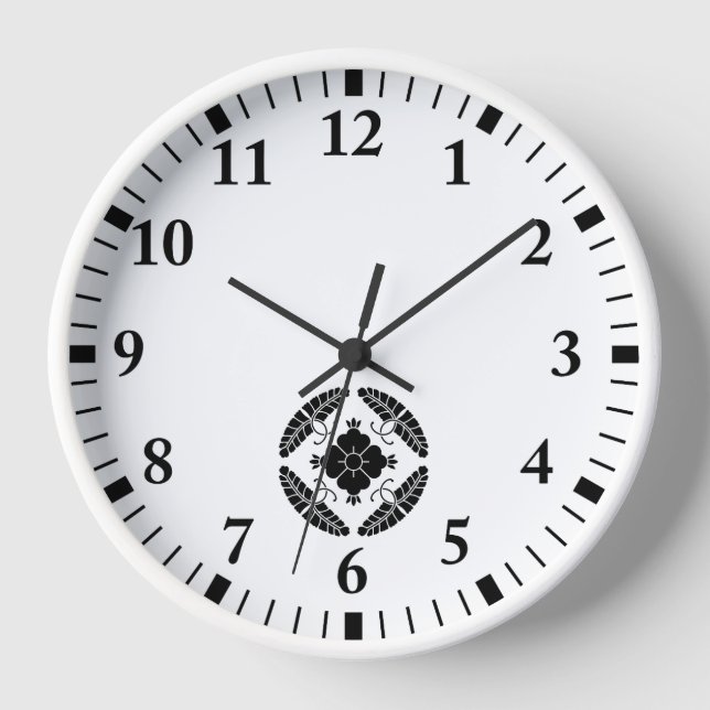 Reloj Ocho wisterias (Anverso)