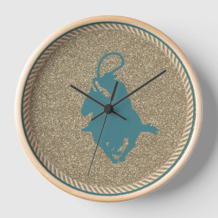 Reloj Oeste de Rodeo Cowboy Cowgirl Ring