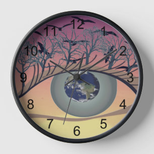 Reloj Ojos en el Mundo – Arte de Conciencia Climática