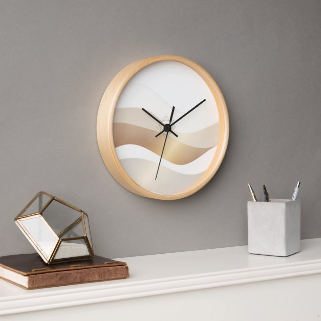 Reloj Olas del desierto calmo con esencia de Fennec | Se (Oficina)