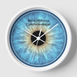 Reloj Ophthalmólogo moderno Oficinas Clocks Wall