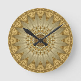 Reloj Ornate Gold Wall