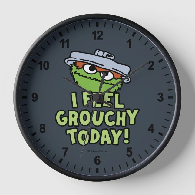 Reloj Oscar el Grouch | Hoy Me Siento Grouchy. (Anverso)
