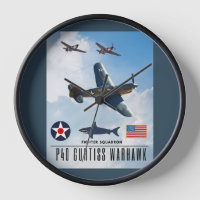 P-40 CURTISS WARHAWK FIGHTER SQUADRON