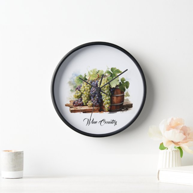 Reloj País del vino (Hogar)