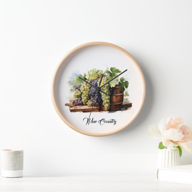 Reloj País del vino (Hogar)