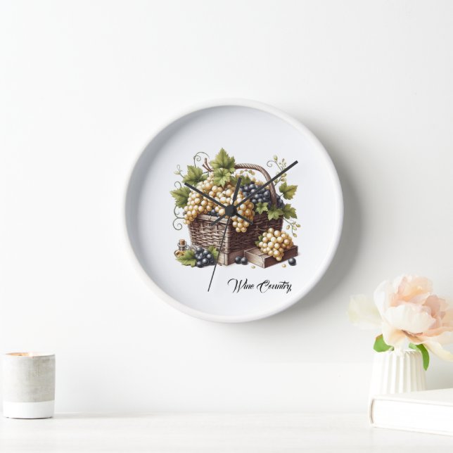 Reloj País del vino (Hogar)