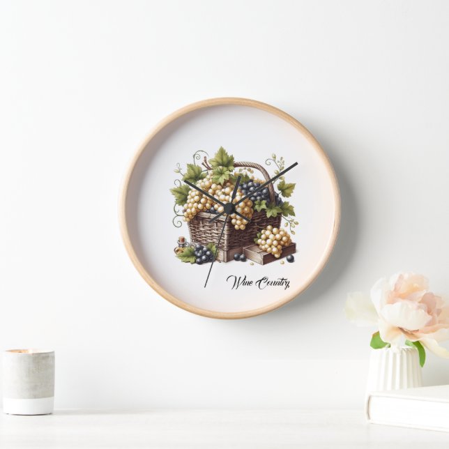 Reloj País del vino (Hogar)
