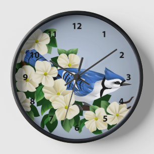 Reloj Pájaro de Bluejay