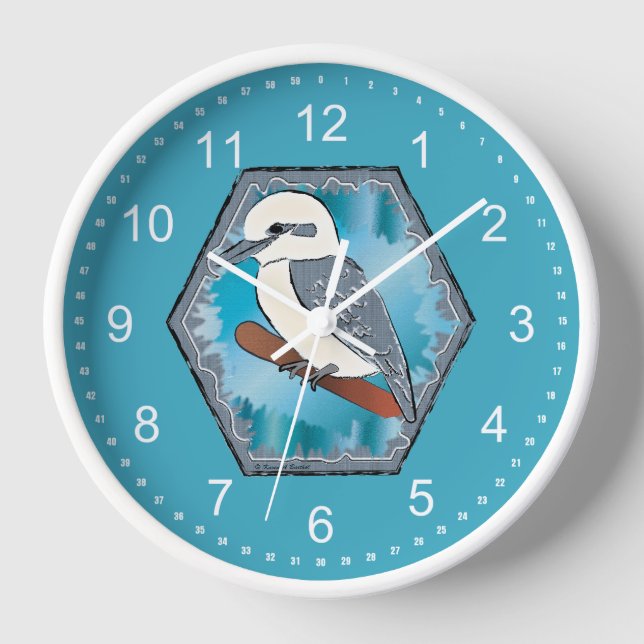 Reloj Pájaro de Kookaburra (Anverso)