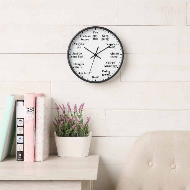 Reloj Palabras Motivadoras motivacionales Pensamiento po