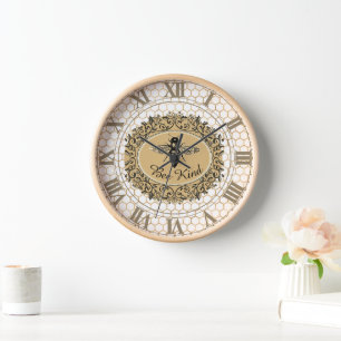 Reloj Panal de abeja amable