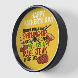 Reloj Papi del Chef Funny Personalizado