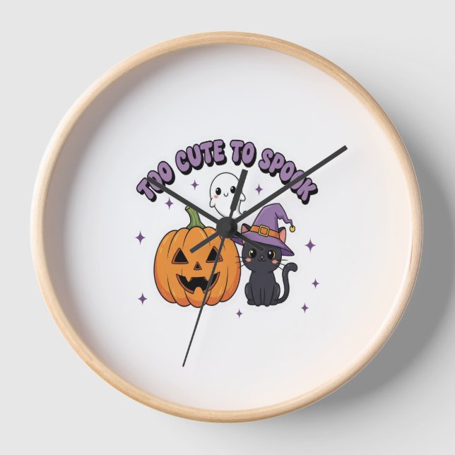 Reloj Para hablar de Halloween (Anverso)