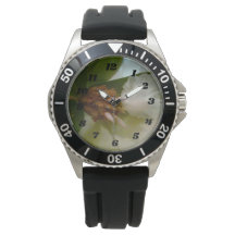 Reloj para hombre con protector de corona goma neg