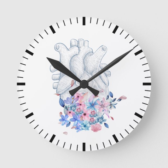 Reloj para la sala de cardiología y clínica hospit (Anverso)